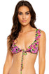 Luli Fama Sexy Señorita Frilly Triangle Top